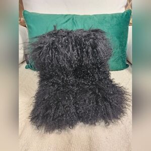 UGG Black Furry Footwear Classic Short Fluff Momma Authentic 9